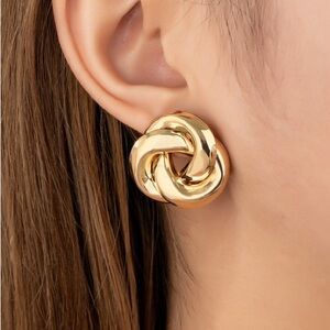Puffy Knot Earrings